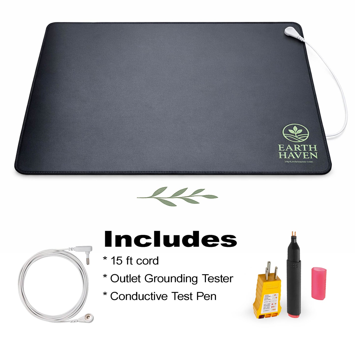 Earth Haven Grounding Massage Table Mat 16x24 (Professional Use)