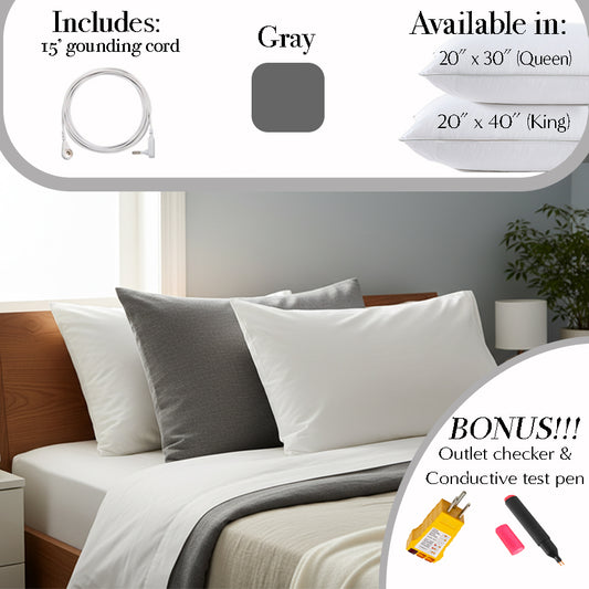 RestSync Bamboo Grounding Pillowcase™
